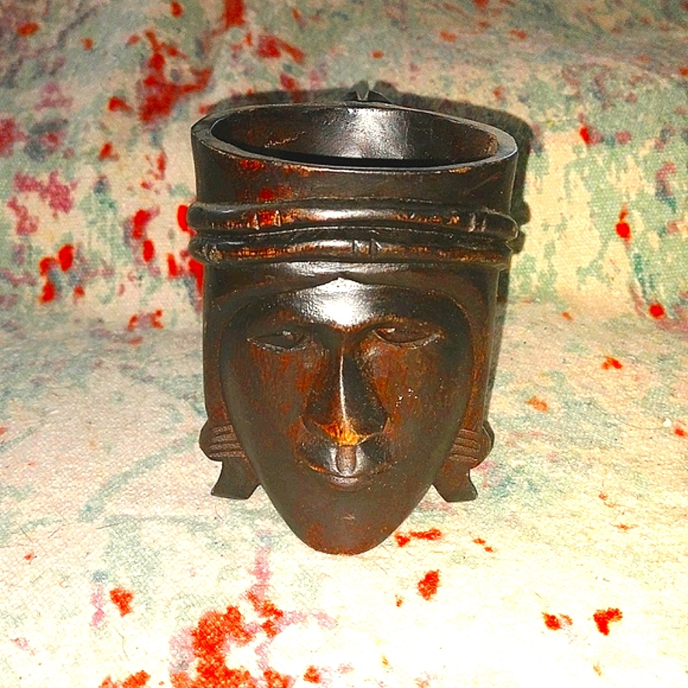 Wooden mug